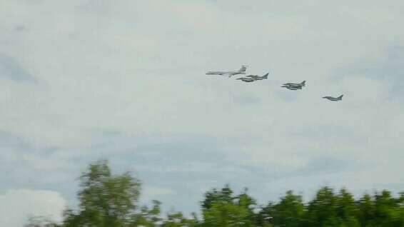 מטס חיל האוויר הישראלי והגרמני // צילום: דובר צה"ל